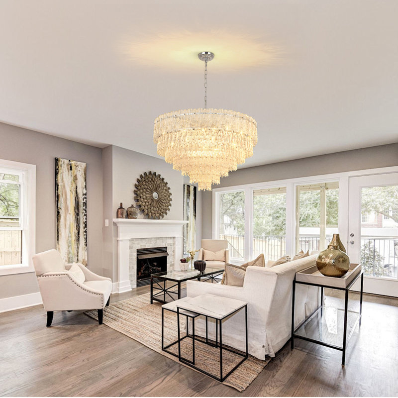 Mercer41 Nias 17 - Light Square / Rectangle Chandelier